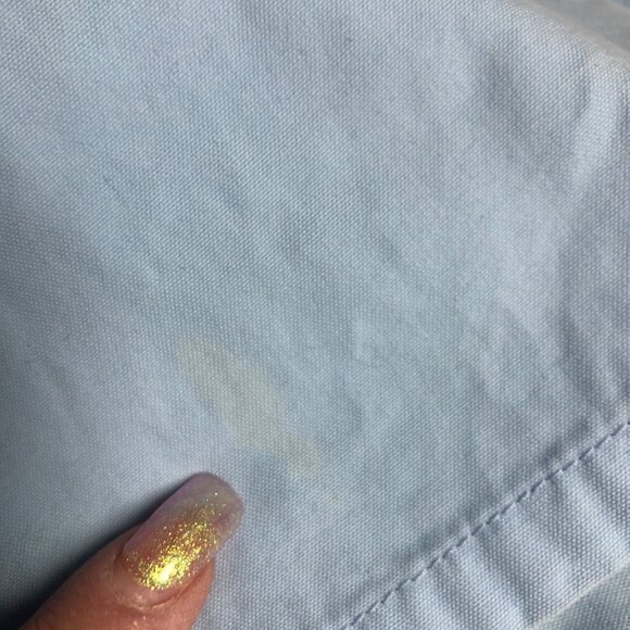 Ralph Lauren Polo Jeans Company Crop Pants Womens Size 8 Light Blue Casual - Picture 8 of 9